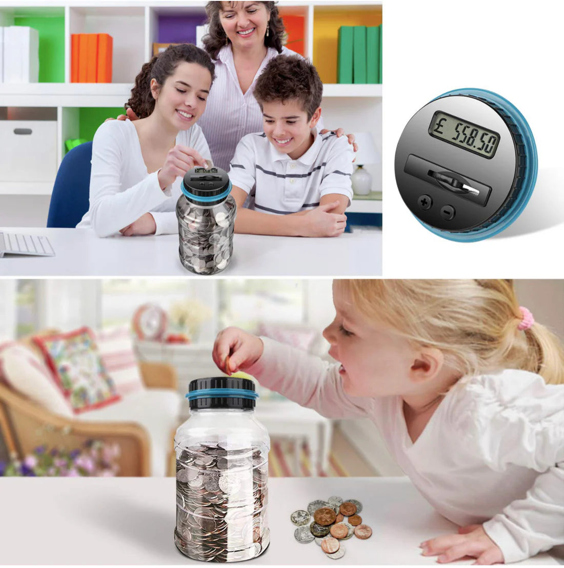 Digital money Jar ( Small )