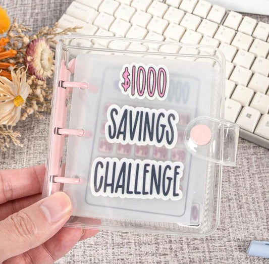 Mini 1,000 envelope saving challenge